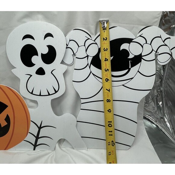 Halloween 3 Ghost Decorations Indoor Halloween Yard Sign Is Suitable For Outdoor - Picture 9 of 13